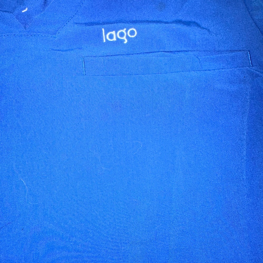 Blue Lago Embroidered Top